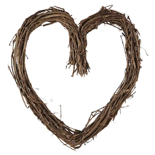 12" Grapevine Heart Wreath by Ashland®